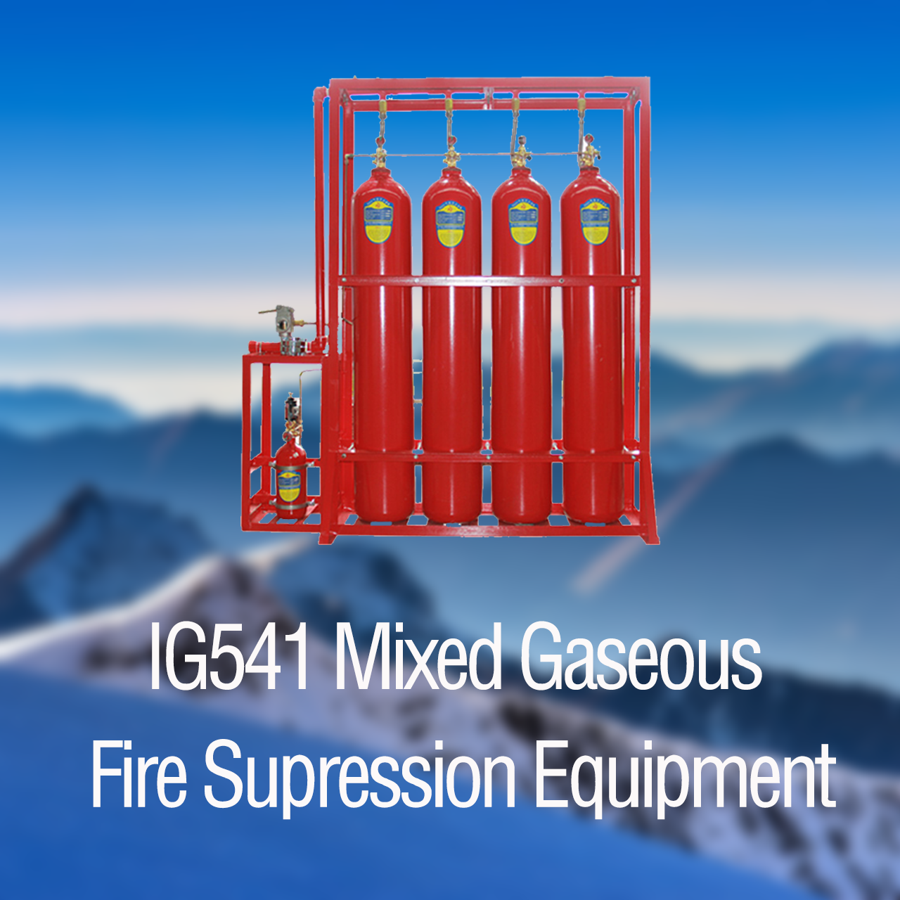 IG541 Mixed Gaseous Fire Supression Equipment